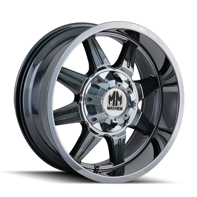 MONSTIR 8100 | CHROME | 20x9 | 8x165.1/8x170 | +18mm