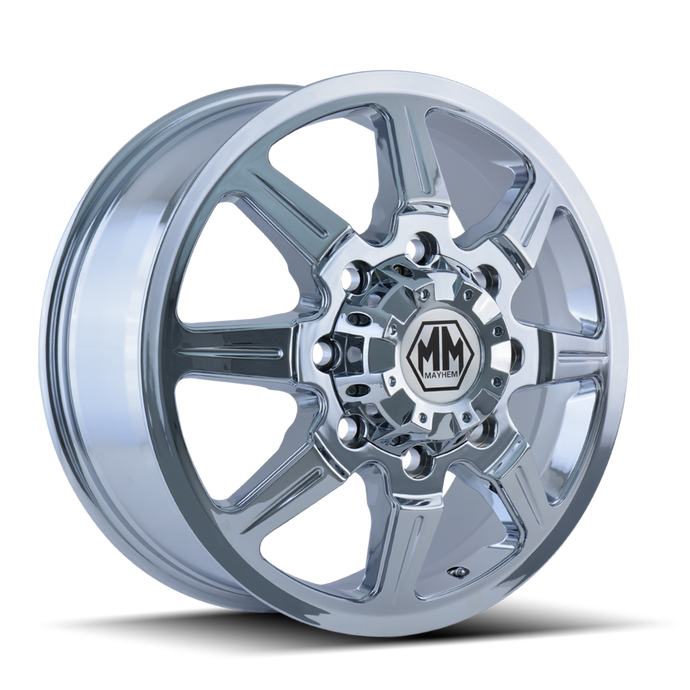 MONSTIR 8101 | FRONT CHROME | 19.5x6.75 | 8x165.1 | +102mm