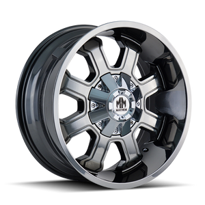 FIERCE 8103 | CHROME | 20x10 | 8x165.1/8x170 | -19mm