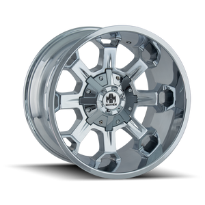 COMBAT 8105 | CHROME | 17x9 | 8x165.1/8x170 | +18mm