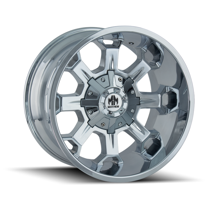 COMBAT 8105 | CHROME | 17x9 | 8x165.1/8x170 | +18mm