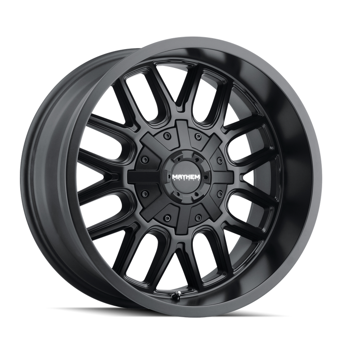 COGENT 8107 | MATTE BLACK | 17x9 | 6x135/6x139.7 | -12mm