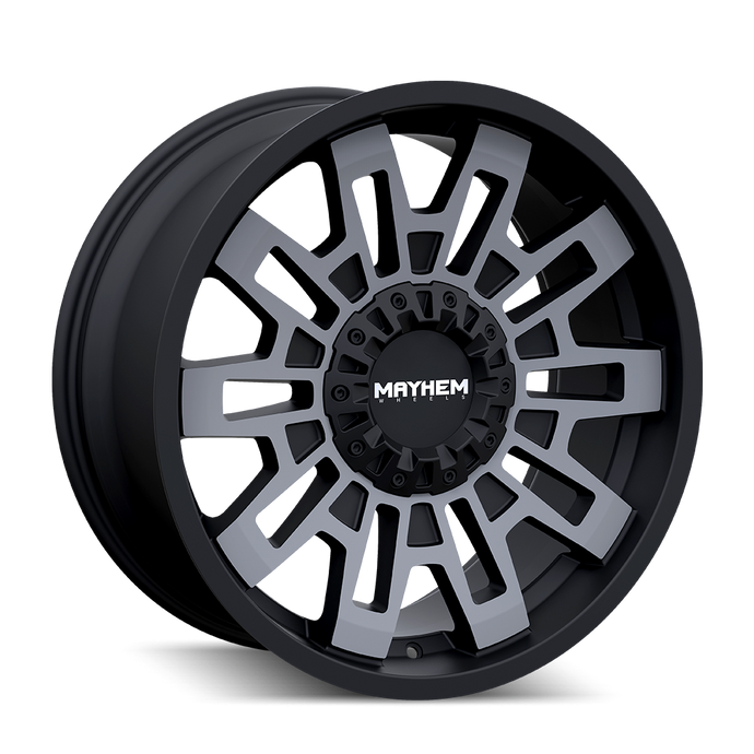 CORTEX 8113 | MATTE BLACK W/DARK TINT | 20x10 | 6x135/6x139.7 | -19mm