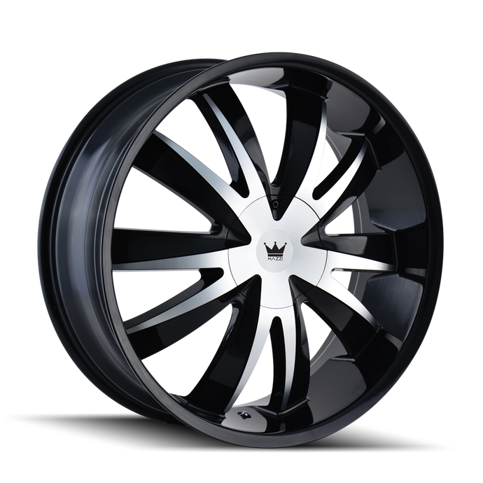 EDGE 337 | BLACK/MACHINED | 22x8.5 | 5x108/5x114.3 | +35