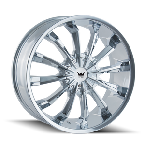 FUSION 341 | CHROME | 22x9.5 | 5x114.3/5x120 | +35