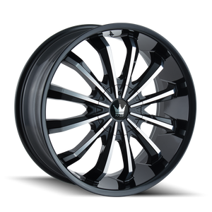 FUSION 341 | BLACK/MACHINED | 18x7.5 | 5x112/5x120 | +40