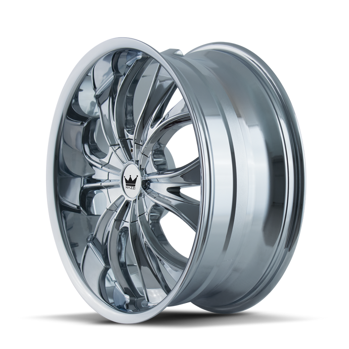 HUSTLER 342 | CHROME | 20x8.5 | 5x112/5x120 | +35