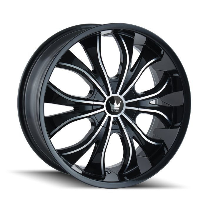HUSTLER 342 | BLACK/MACHINED | 18x7.5 | 5x110/5x115 | +40