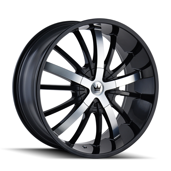 ESSENCE 364 | BLACK/MACHINED | 22x9.5 | 5x127/5x139.7 | +18