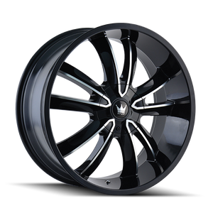 OBSESSION 366 | BLACK/MACHINED | 22x9.5 | 6x135/6x139.7 | +30