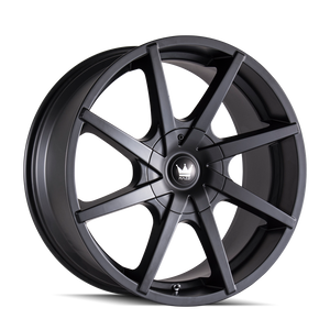 KICKSTAND 369 | MATTE BLACK | 24x9.5 | 5x115/5x120 | +18