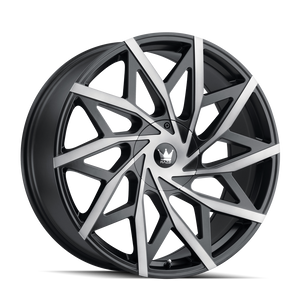 BIG EASY 372 | MATTE BLACK W/DARK TINT | 22x9.5 | 5x115/5x139.7 | +18