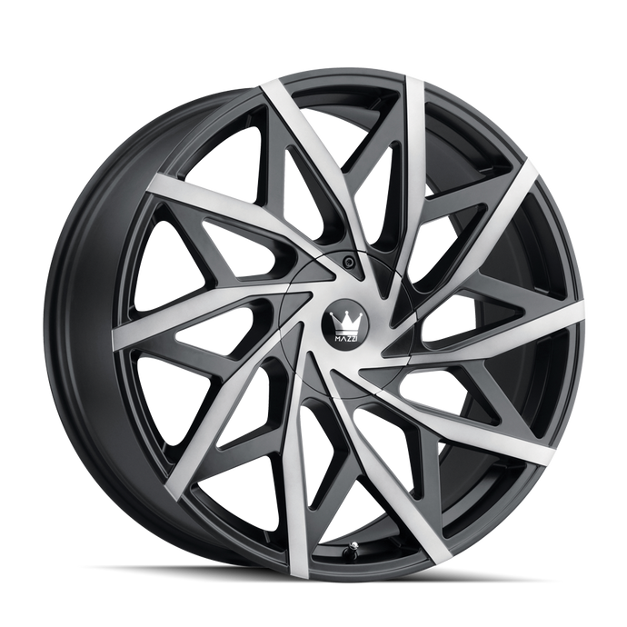 BIG EASY 372 | MATTE BLACK W/DARK TINT | 22x9.5 | 5x115/5x139.7 | +18