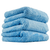 HAPPY ENDING EDGELESS MICROFIBER TOWELS, 16"X16" (3 PACK)