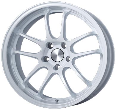 PF01EVO | Pearl White | 18x9.5 | 5x114.3 | +45mm | CB: 75