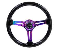 NRG 3" DEEP DISH WITH SLITS WOOD GRAIN