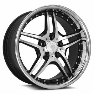 RW2 | Black Chrome Lip | 19x9.5 | 5x112/5x120.7