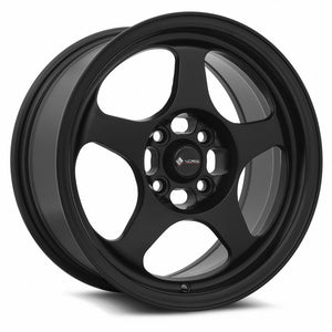 SP1 | All Matte Black | 15x7 | 4x108 | +35mm