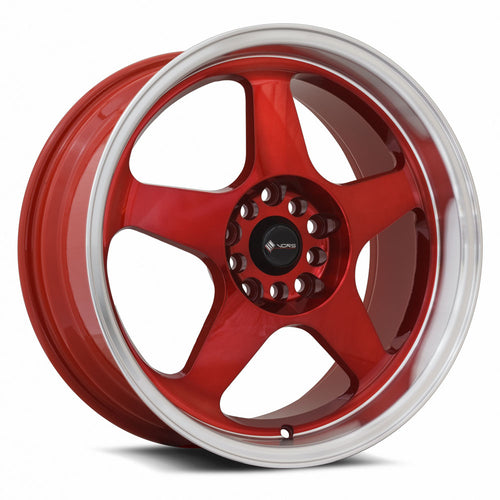 SP1 | Red Machine Lip | 17x8 | 4x114.3/4x100 | +30mm