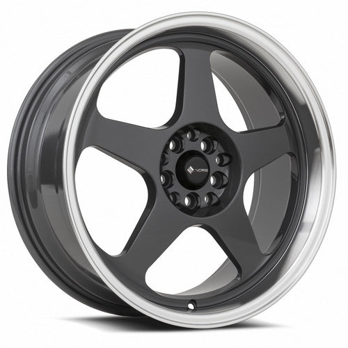 SP1 | Hyper Black Machine Lip | 17x9 | 5x105 | +30mm