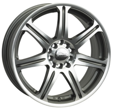 533 | Machined | 14x6 | 4x100/4x114.3 | +35mm
