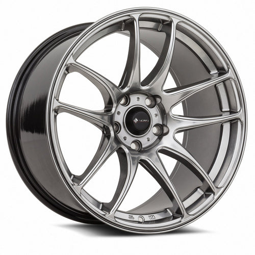 TR4 | Hyper Black | 18x9.5 | 5x108 | +22mm