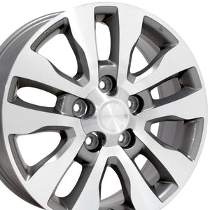 TY11 | Silver Machined | 20x8 | 5x150 | +60mm