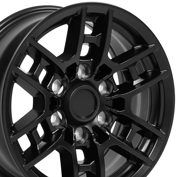 TY17 | Satin Black | 16x7 | 6x139.7 | +13mm