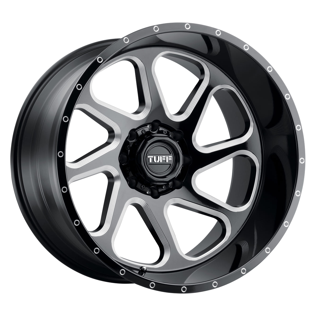 T2B | Black | 24x14 | 6x139.70 | -72 – Mountain Fire Wheels