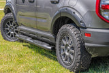 Oval Nerf Step | Crew Cab | Black | Ford Bronco Sport 4WD (21-22)