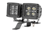 Jeep Quad LED Light Pod Kit  - Black Series w/ Amber DRL (18-21 JL / 20-21 Gladiator)