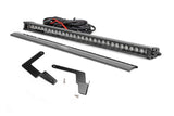 LED Light | Lower Grille Mnt | 30" Black Single Row | White DRL | Toyota Tacoma (16-22)