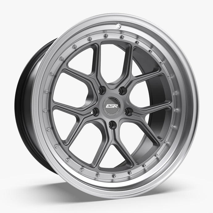 CS2 | Matte Graphite | 18x9.5 | 5x108 | +22mm