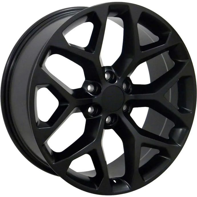4Play OE Wheels CV98 22x9 +24  Satin Black (Set of Four)