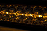 Chrome Series LED Light | 20 Inch | Dual Row | Amber DRL