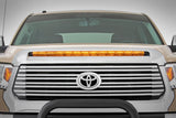 LED Light | Hood Bulge | 40" White/Amber Strip | Toyota Tundra (14-21)