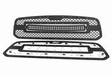 Mesh Grille | 30" Dual Row LED | Black | Ram 1500 2WD/4WD (13-18 & Classic)