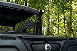 LED Light | Cab Mount | 2" Black Pair | Flood | Can-Am Defender (16-22)