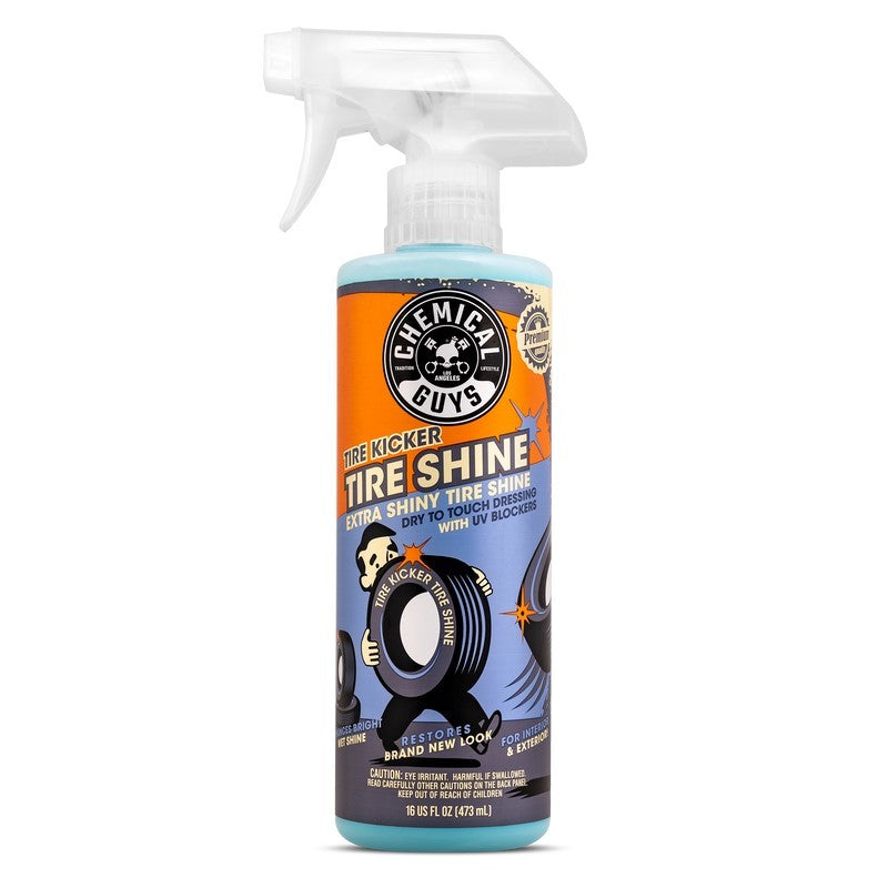 Chemical Guys Tire Kicker Extra Glossy Tire Shine - 16oz – Mountain Fire  Wheels