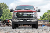 LED Light | Grille Mount | 8" Chrome Pair | Ford Super Duty (17-19)