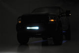 LED Light | Bumper Mount | 2" Black Dual Row | Ford Super Duty (05-07)