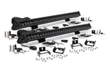 LED Light | Grill Mnt | 30" Black Single Row Pair | Ford Super Duty (11-16)