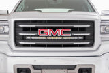 LED Light | Behind Grille Mount | 30" Black Single Row | Chevy/GMC 1500 (14-18)