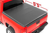Bed Cover | Tri Fold | Soft | 5.5 Ft Bed | Chevy/GMC 1500 (07-13)