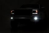 LED Light | Fog Mount | 2" Black Pair | GMC Sierra 1500 (14-15)