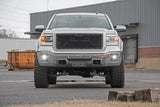 LED Light | Fog Mount | 2" Black Pair | GMC Sierra 1500 (14-15)