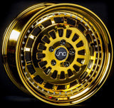 JNC046 | Platinum Gold | 19x11 | 5x112 | +25mm | CB: 66.66