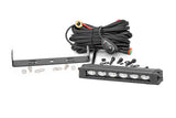 LED Light | Rear Mount | 6" Black Slimline | Honda Foreman (19-21)