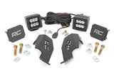 LED Light | Cage Mount | 2" Black Pair | Honda Talon 4WD (19-21)