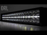 Chrome Series LED Light Pair | 2 Inch | Flush Mount | Amber DRL